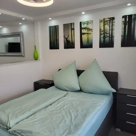 Schwarzwaldsuite Mit Panorama Waldblick Daire Enzklösterle